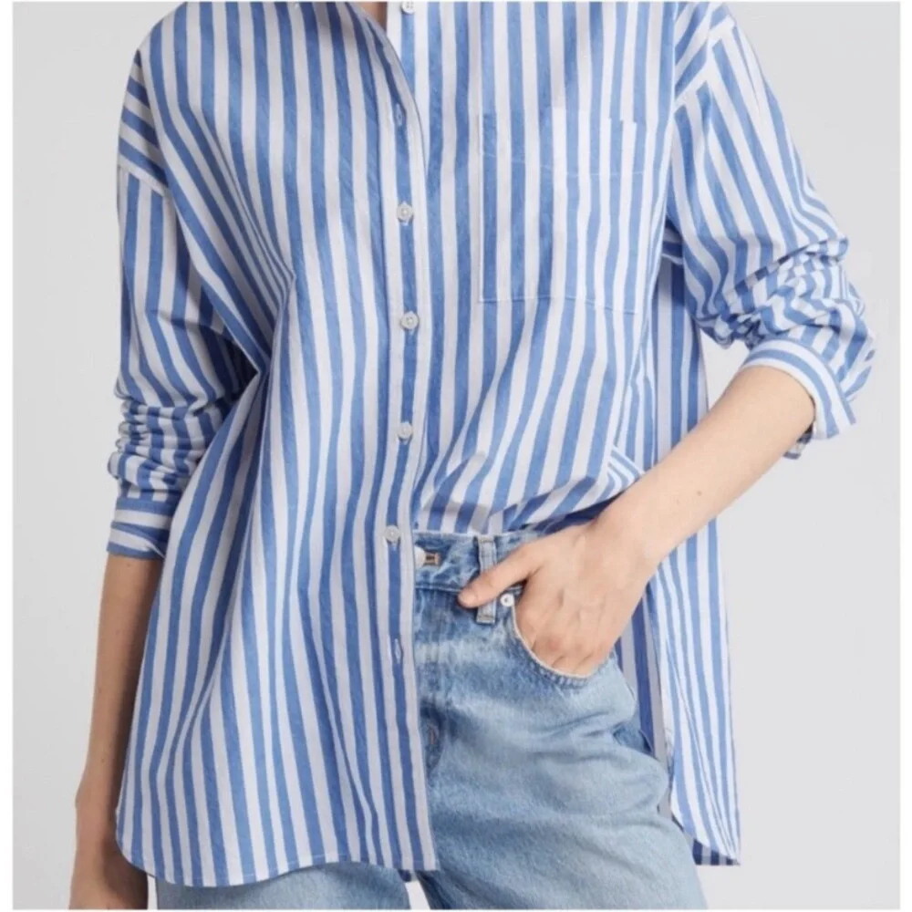 Madewell 100% Cotton Button Down - Picture 1 of 4